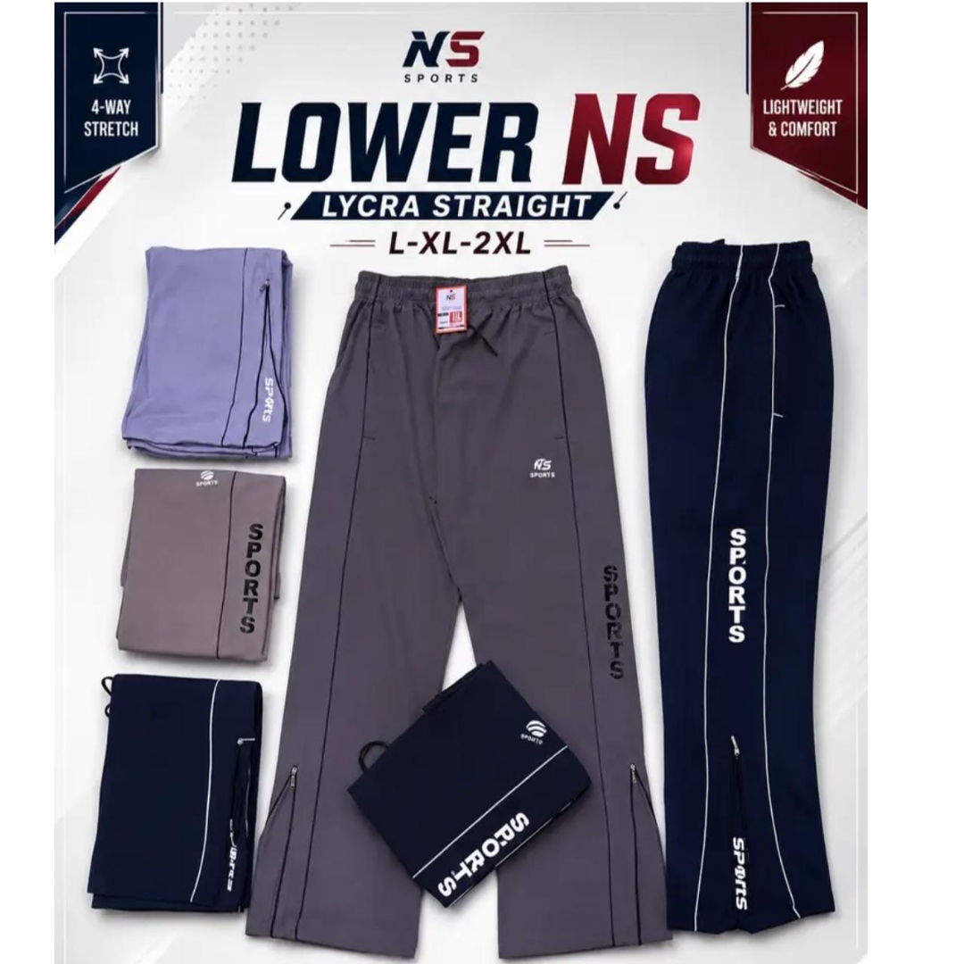 NS Sports Lycra Straight Lower – Multicolour Track Pants