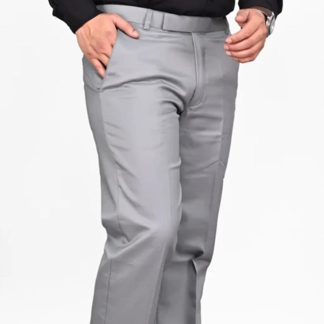 Men’s Light Grey Formal Pants
